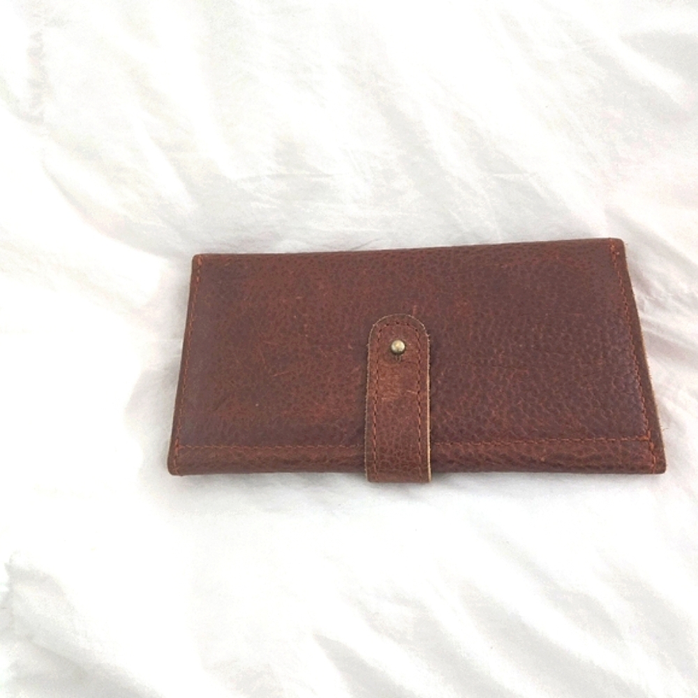 Nutmeg Portland Goods Brown Leather Wallet